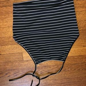 Shein striped halter top